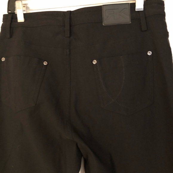 Robert Kitchen Canada black pants- 10 - Picture 4 of 4